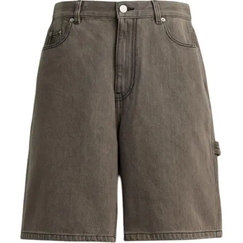 COACH Denim Shorts Men's Gray Moderate Straight Fit Pants