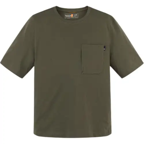Timberland SS25 T Shirt Men's Army Green