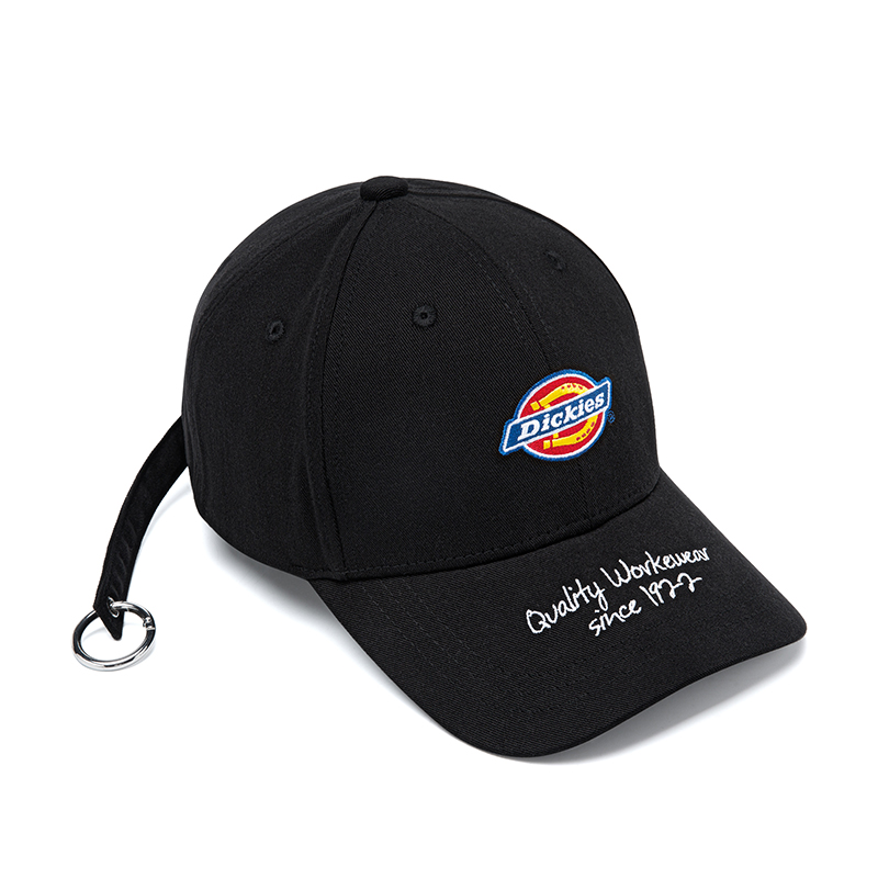 Бейсболка Dickies (черно-хаки-белая)