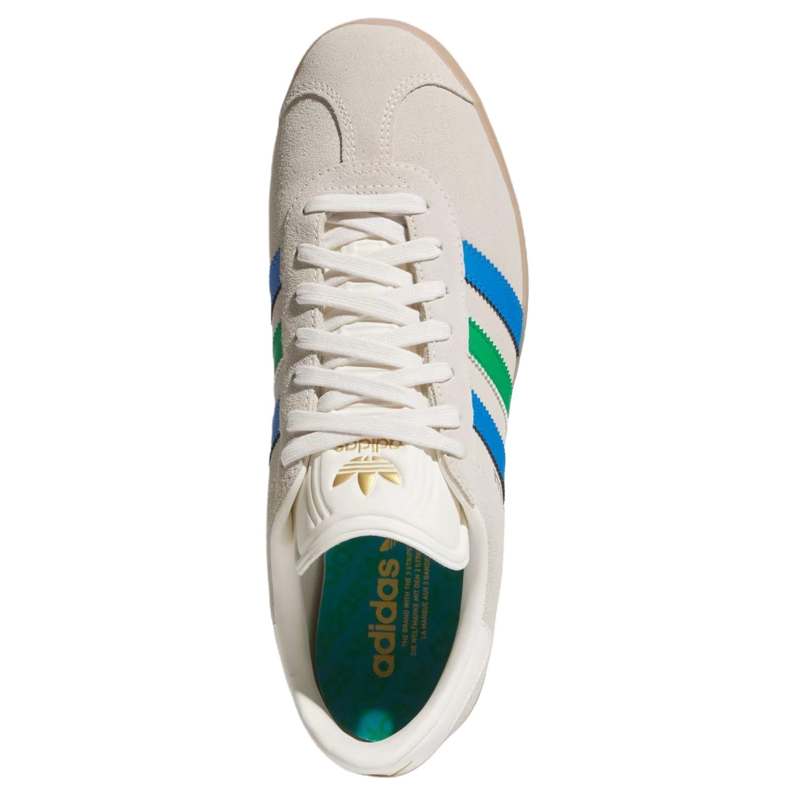 Gazelle Adidas Originals Spikeless Golf ‘Chalk White Green Blue Bird’