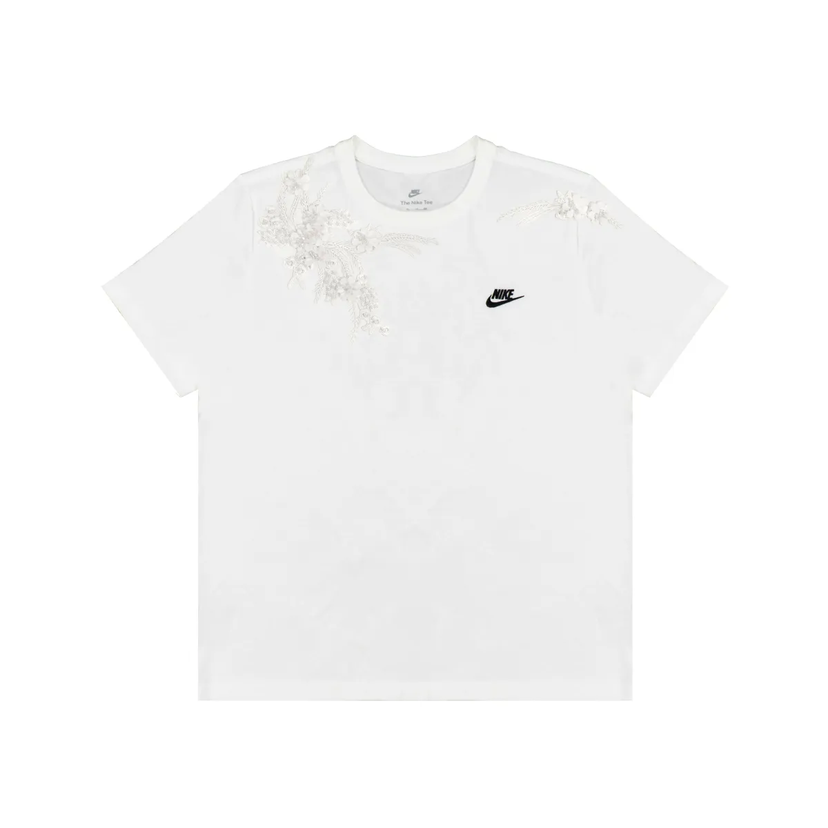 Nike Dri-Fit T-Shirts Unisex White Crew Neck Moderate