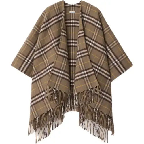 Burberry Checked Cape