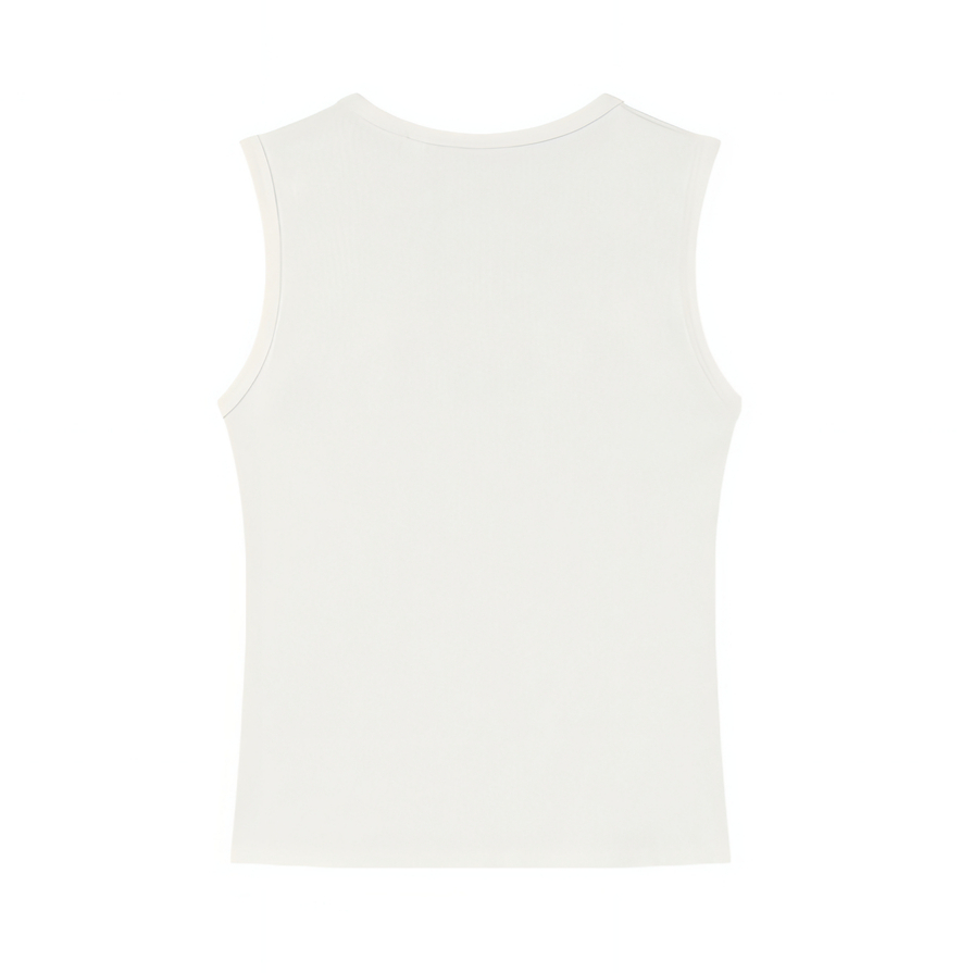 FILA Sleeveless Sports Shirts Women’s Cloud White