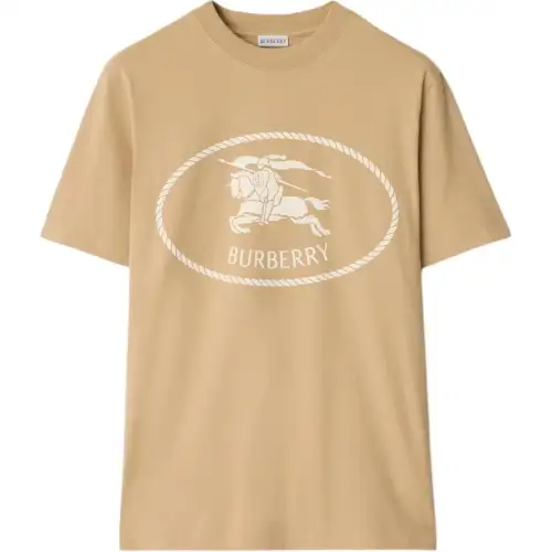 Burberry Knight Stamp Crewneck T-Shirt