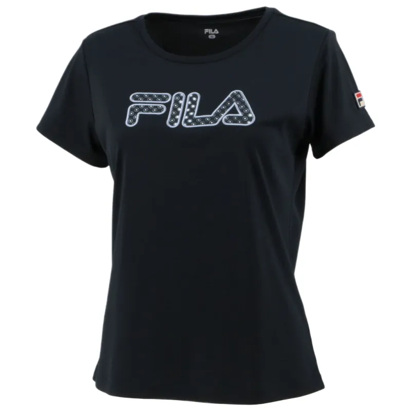 FILA Tennis Tops Women's Black