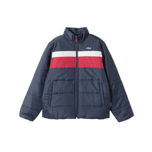 FILA Jackets Women's Blue Stand Collar Moderate Other