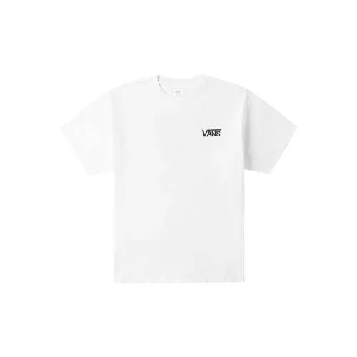 Vans T Shirts Men's White Crew Neck Moderate