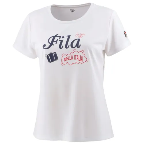 FILA Tennis Tops Women's White
