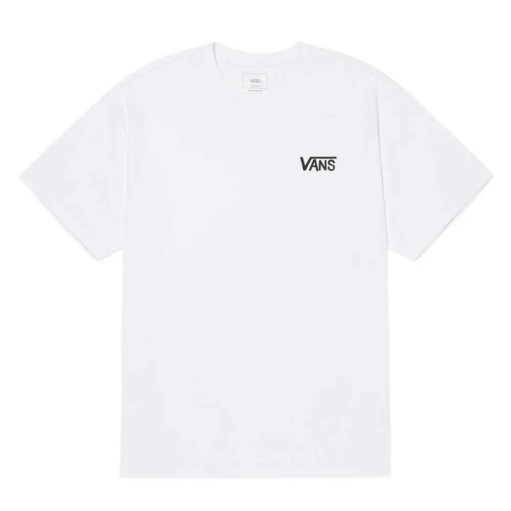 Vans T-Shirts Unisex White Crew Neck Moderate