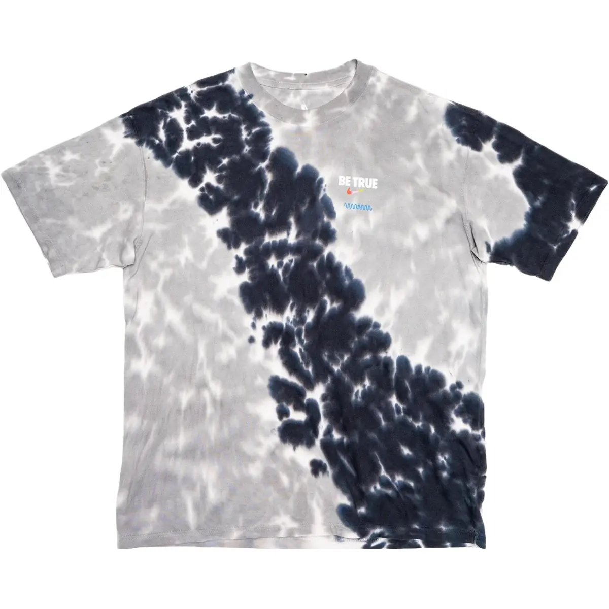 Nike T-Shirts Men's Multicolor Crew Neck Moderate Straight Fit