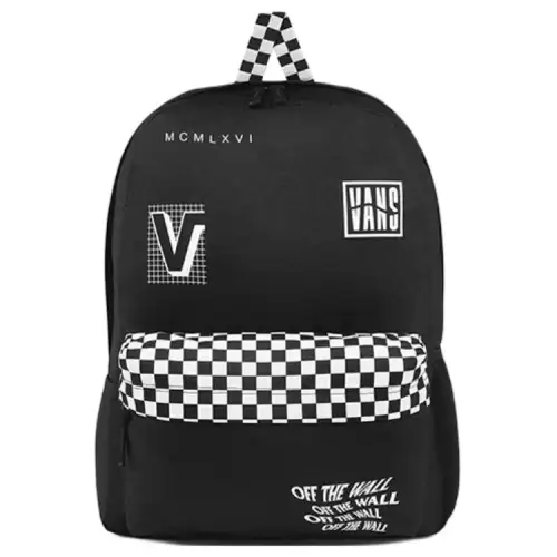 Vans Cotton With Polyester Backpack Women's Black