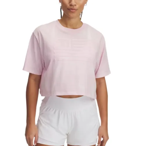 Under Armour Drop Shoulder Sleeve T Shirt Women's