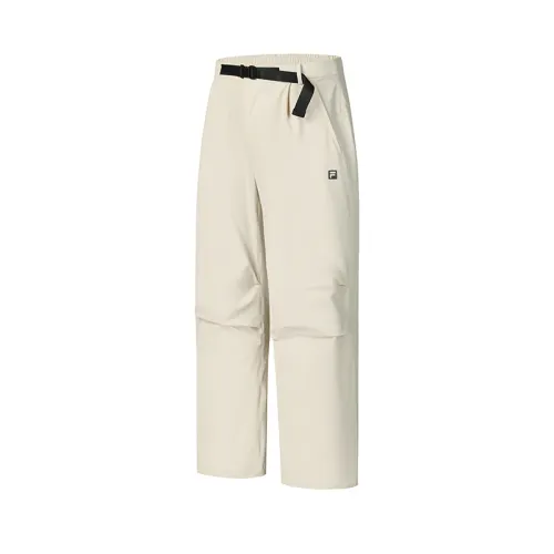 FILA Fitness Casual Pants Men's Wheat Straw Beige