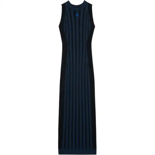 Loewe striped sleeveless midi dress