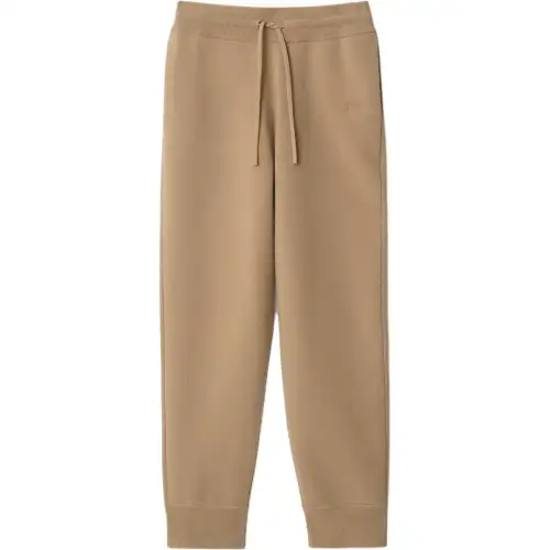 Burberry SS25 Knitted Sweatpants Women's Brown