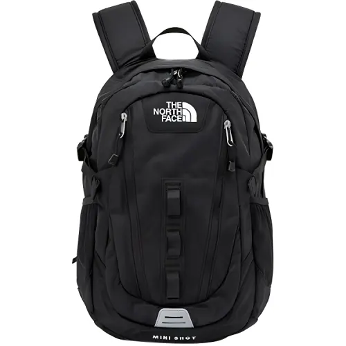 THE NORTH FACE 18L Backpack Outdoor Bag Recycled Nylon Black Unisex