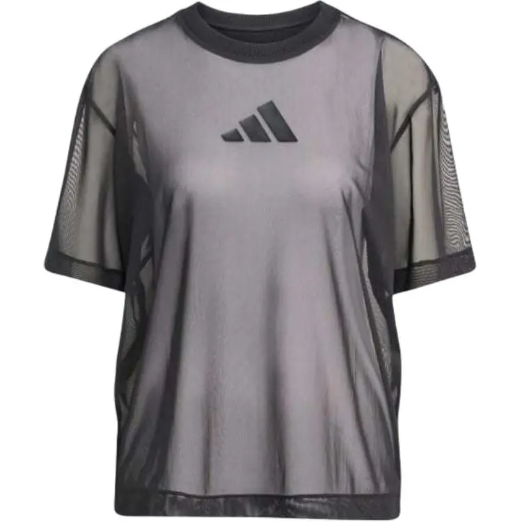 Adidas Free Shipping With AdiClub Soft Lux Mesh Tee