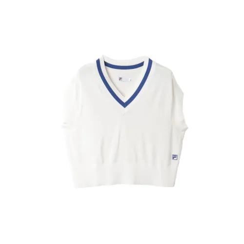 FILA Knitwear Women's Blue V Neck Moderate Other