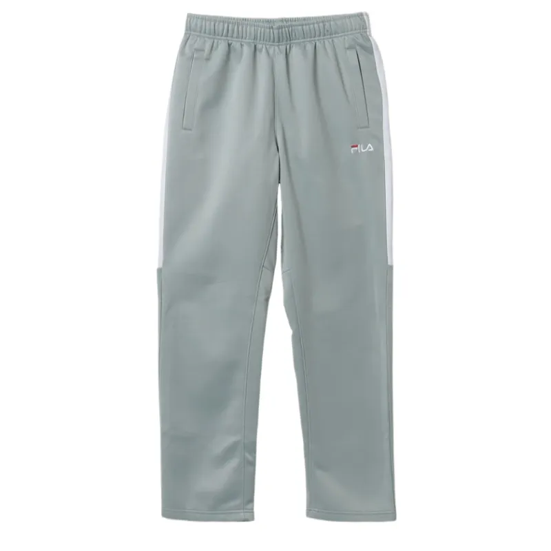 FILA Casual Pants Women's Gray Green Moderate Straight Fit Pants
