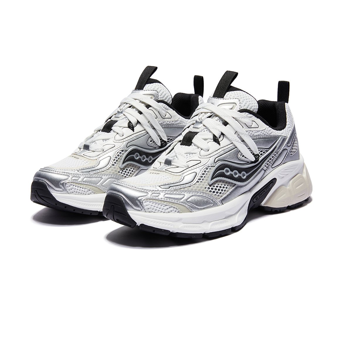 Saucony 2K CAVALRY Slip Resistant Lightweight Non slip Lightweight Low top Casual Running Shoes Unisex