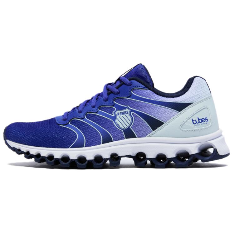 K·SWISS Textile, Synthetic Leather Low top Running Shoes Men’s Blue White