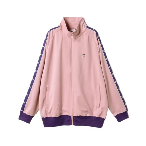FILA Jackets Unisex Pink Stand Collar Moderate Other