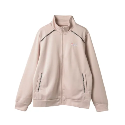 FILA Jackets Women's Pink Stand Collar Moderate Other