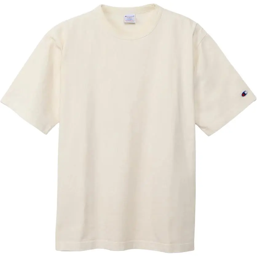 Champion T Shirt Unisex Light White