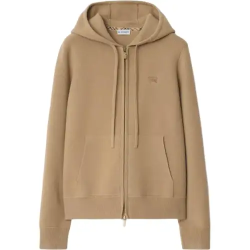 Burberry Hooded Zip up Sweater