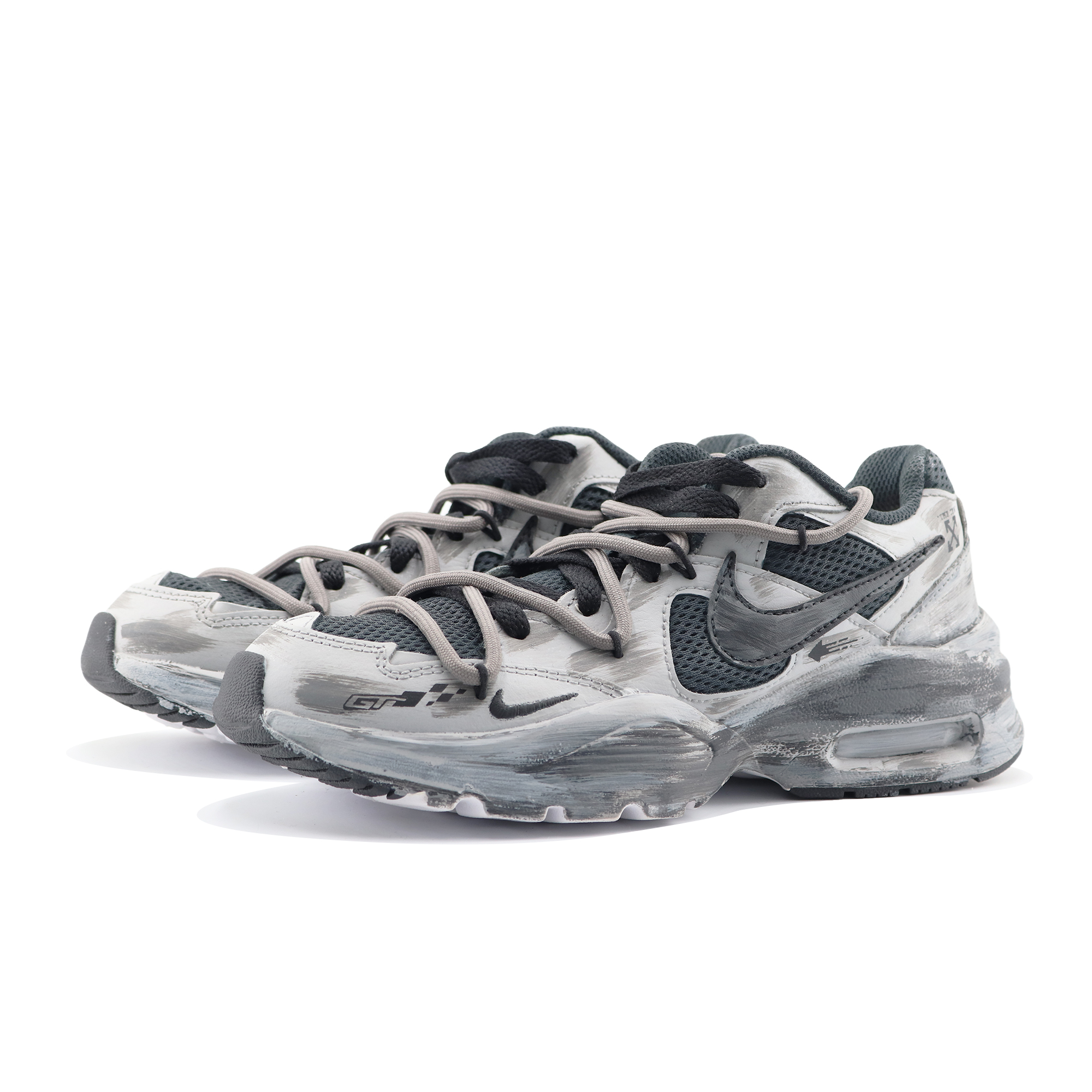 Nike Air Max Fusion Cushioning, Wear Resistant Low top Casual Running Shoes Men’s Dark Gray