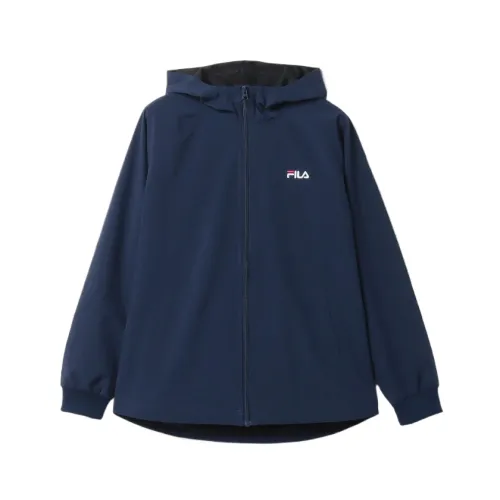 FILA Jackets Women's Blue Hooded Moderate Other