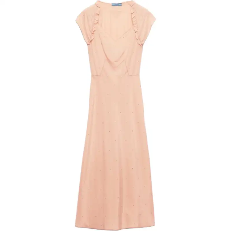 PRADA Sleeveless Dress Women's Pink