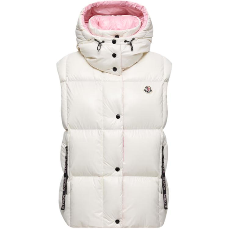 Женский жилет-пуховик Moncler Luzule Down Gilet (белый)