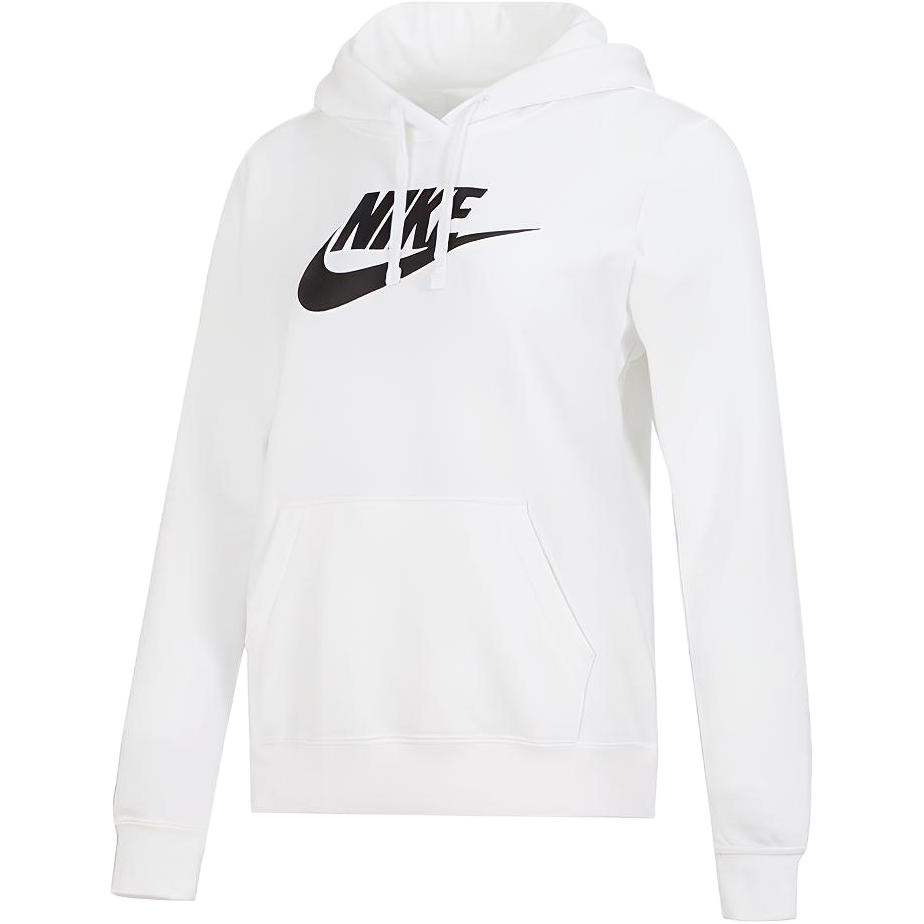 Женское худи Nike Club Fleece (белое)