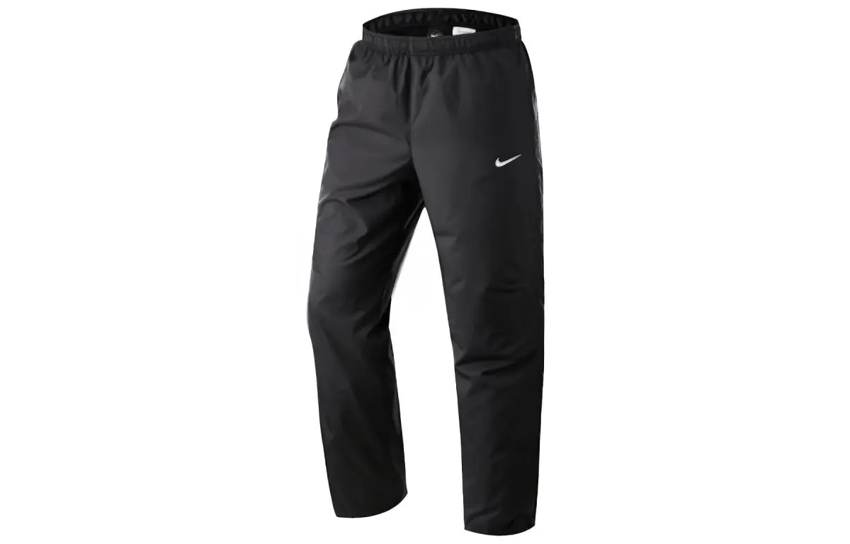 Nike Casual Pants Men's Black Moderate Straight Fit Pants