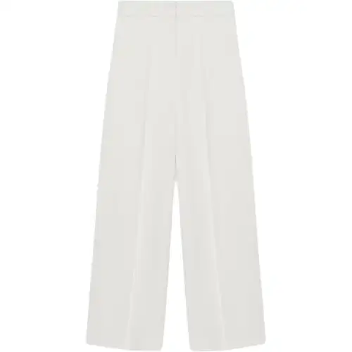 LOEWE FW25 Casual Pants Women's White