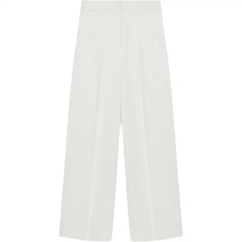LOEWE FW25 Casual Pants Women's White