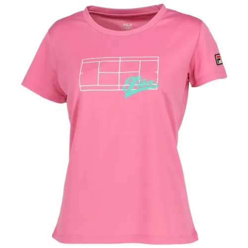 FILA Regular T Shirt Women's Pink