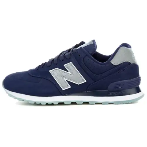 New Balance NB 574 Abrasion Resistant Low top Casual Shoes Unisex Blue Gray