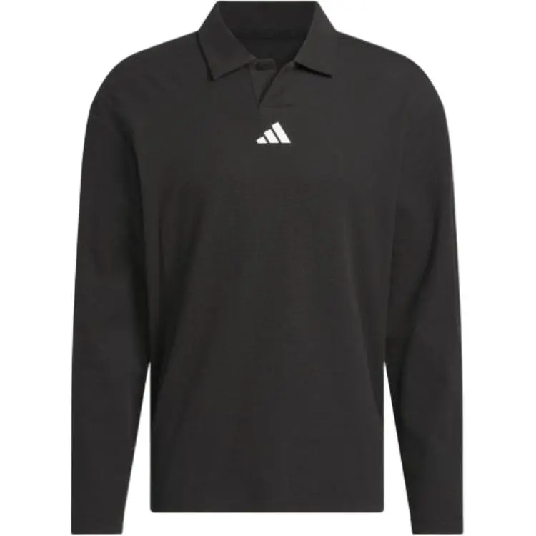 Adidas Free Shipping With AdiClub Beyond Long Sleeve Loose Fit Polo Shirt