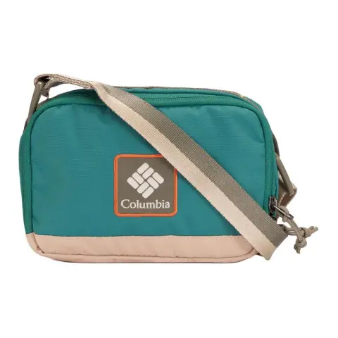 Columbia Fabric Shoulder Bag Women's Aqua Blue