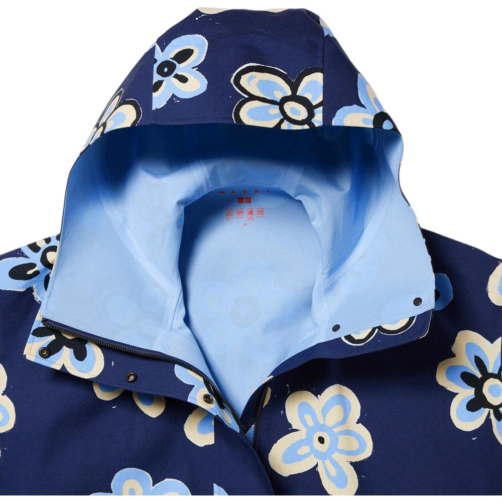 Женская куртка UNIQLO UNIQLO MARNI x MARNI (темно-синий) — фото 3