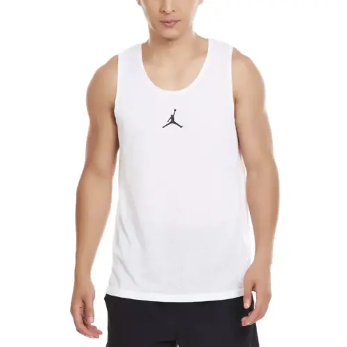Jordan Air Tank Tops Men's White Crew Neck Thin Other