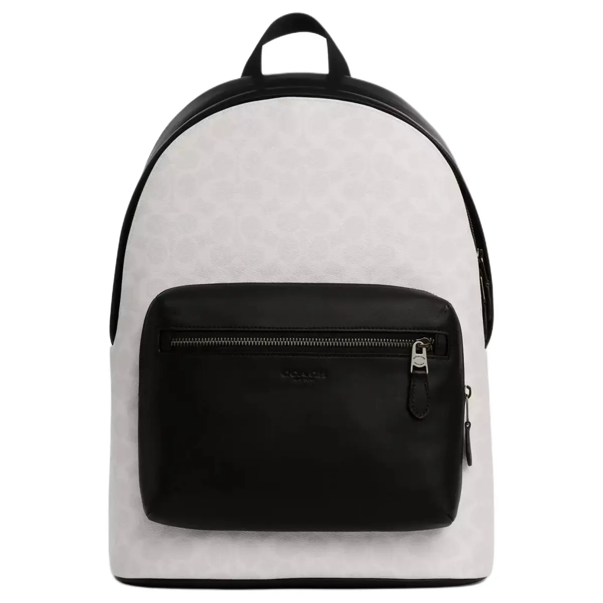 COACH Smooth Calfskin Backpack Large Men's Pink & Black