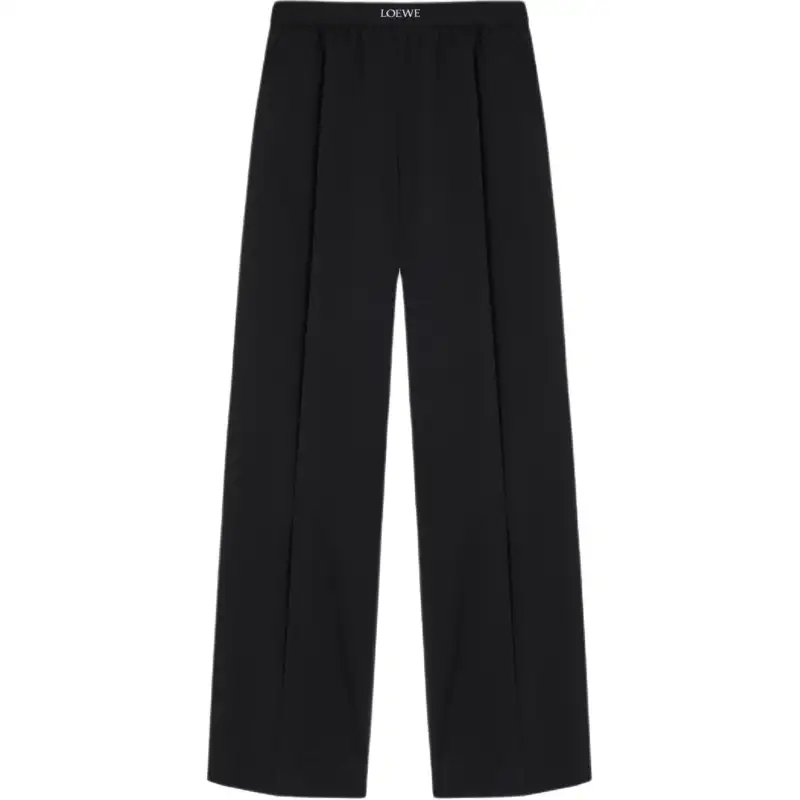 LOEWE Logo Jacquard Waistband Trousers