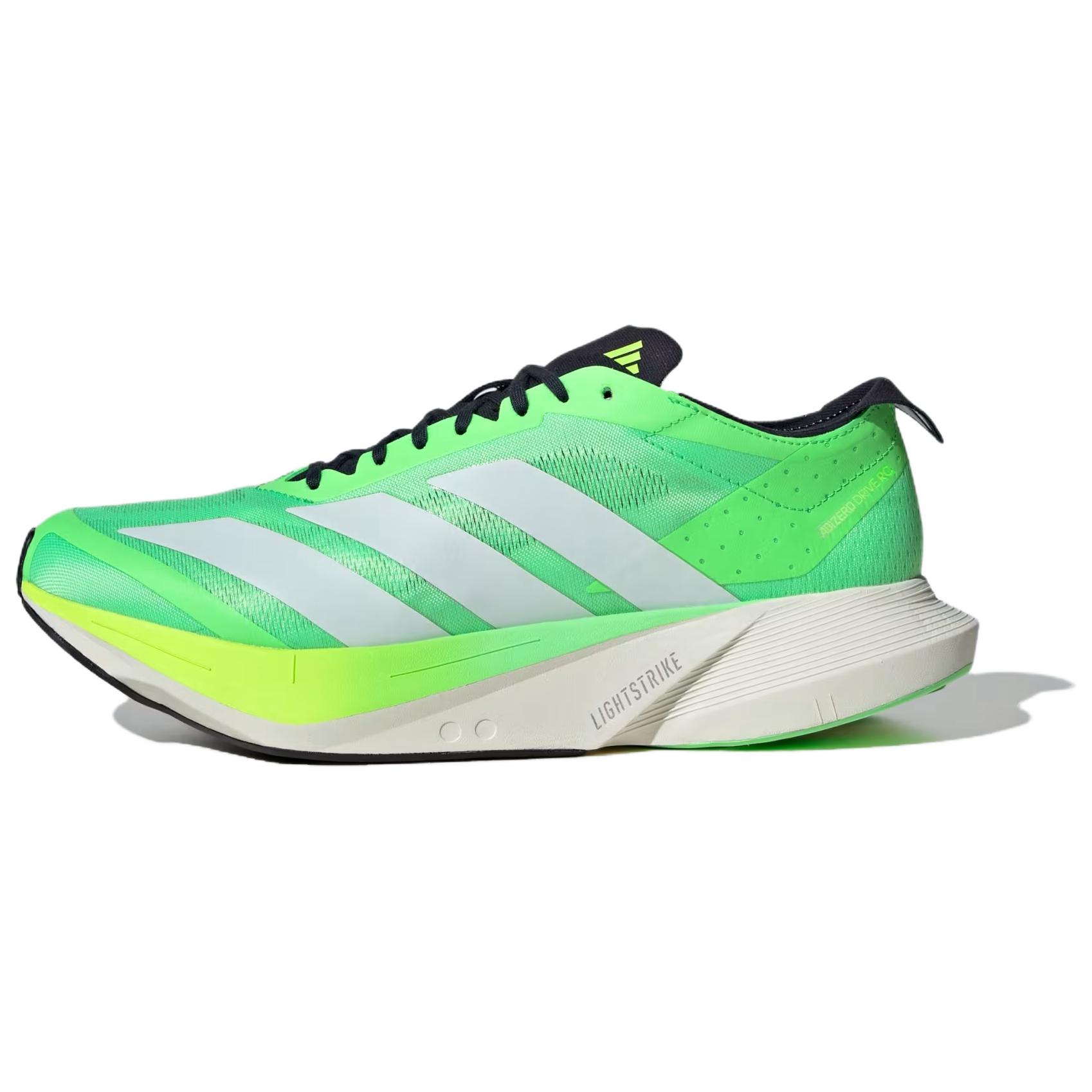 Adidas ADIZERO DRIVE RC Low top Long Distance Running Sprint Running Shoes Men’s Neon Green