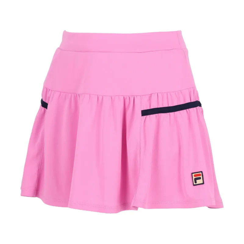 FILA Tennis Skirts Women's Rose Red Moderate