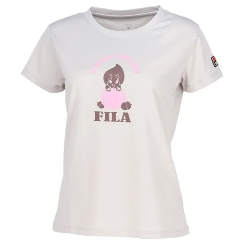 FILA Regular T Shirt Women's Gray