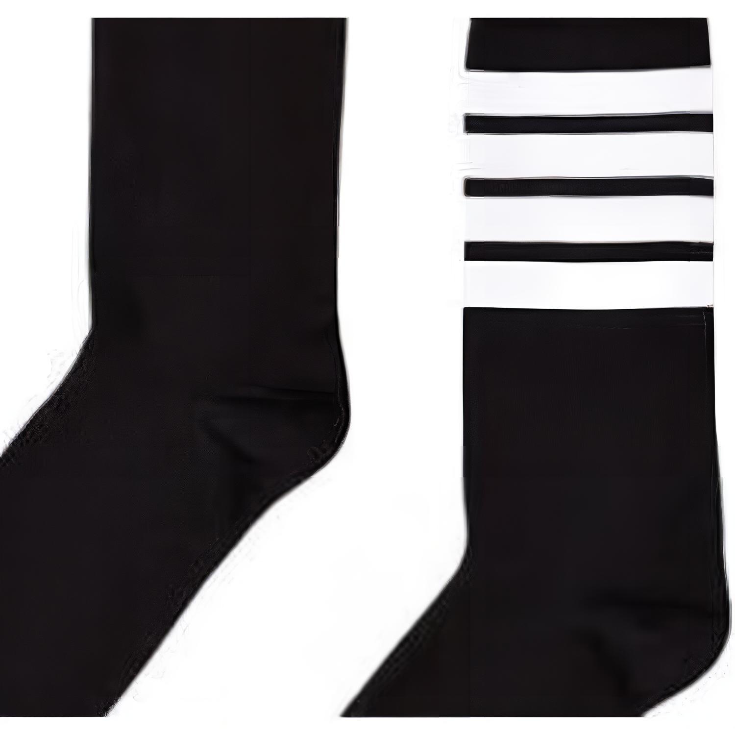 THOM BROWNE 4 Bar Logo Detailed Socks