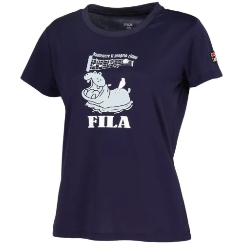FILA Regular T Shirt Women's Marine Blue